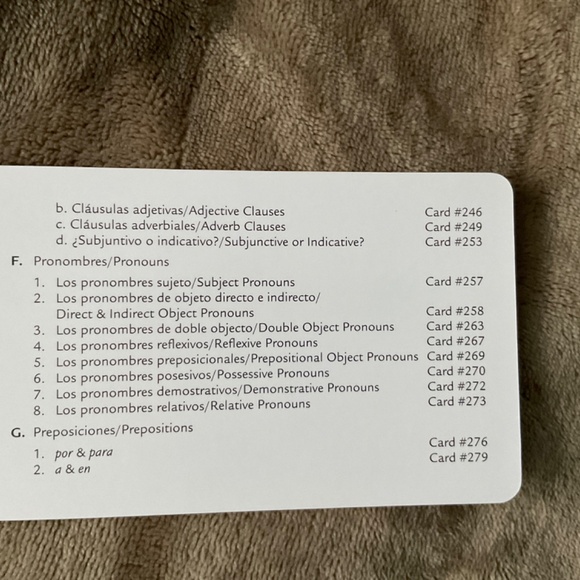 Barron’s  flash card for Spanish АР - Picture 6 of 9